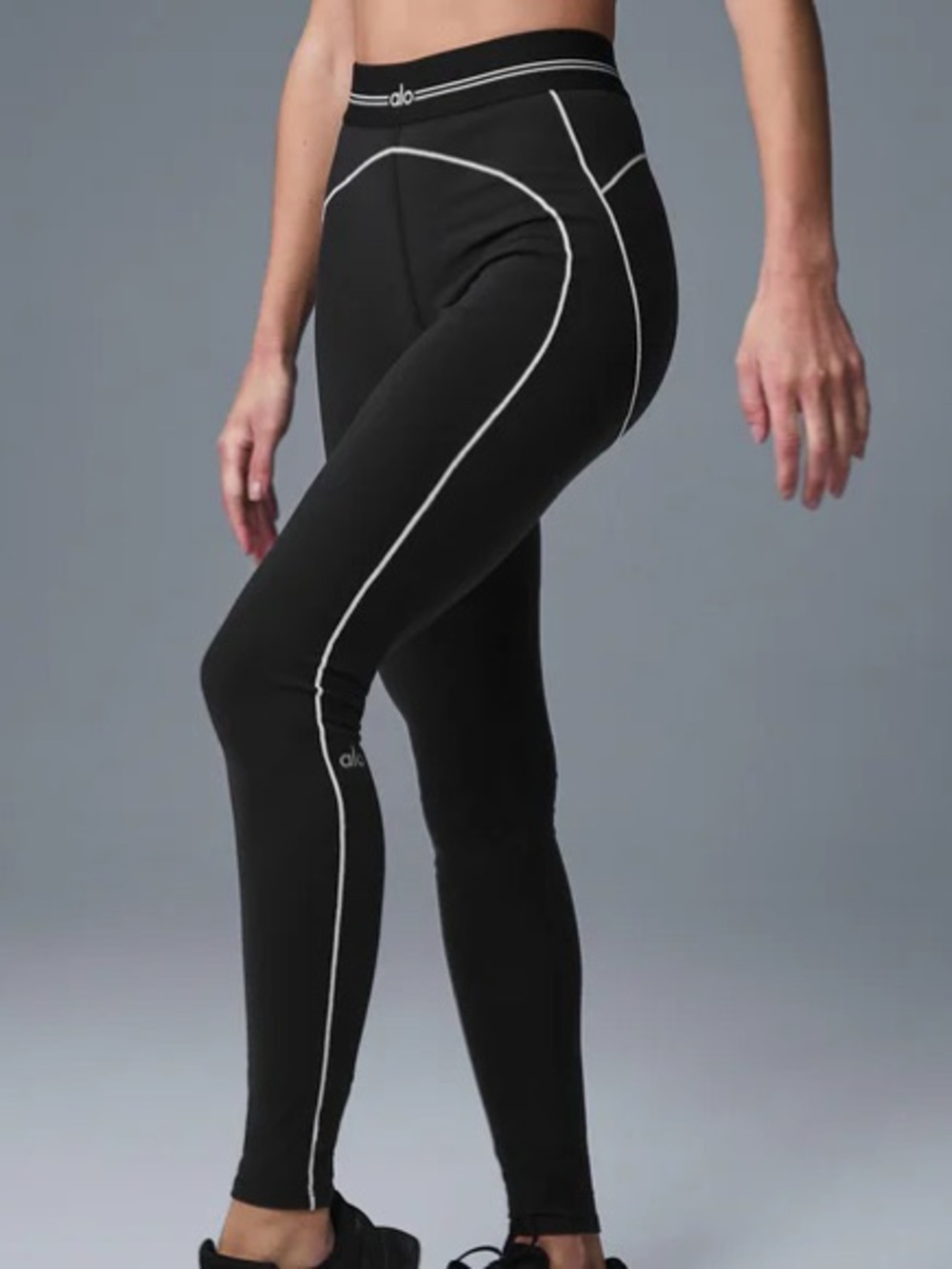 Alo high-waist contrast leggings